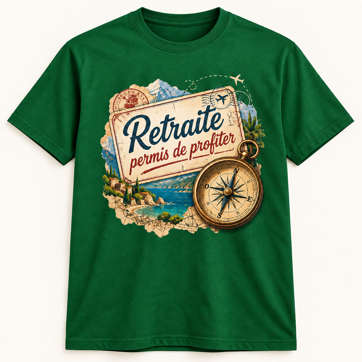 T-shirt Retraite permis de profiter – Image 4