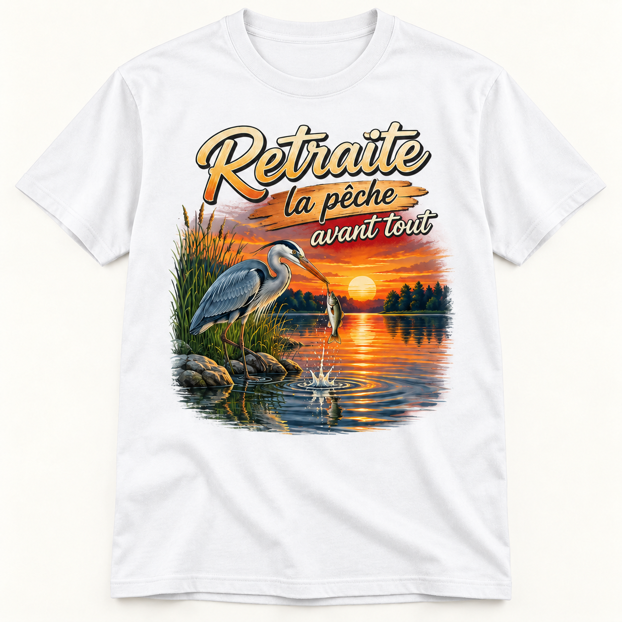 T-shirt Retraite la pêche avant tout – Image 2