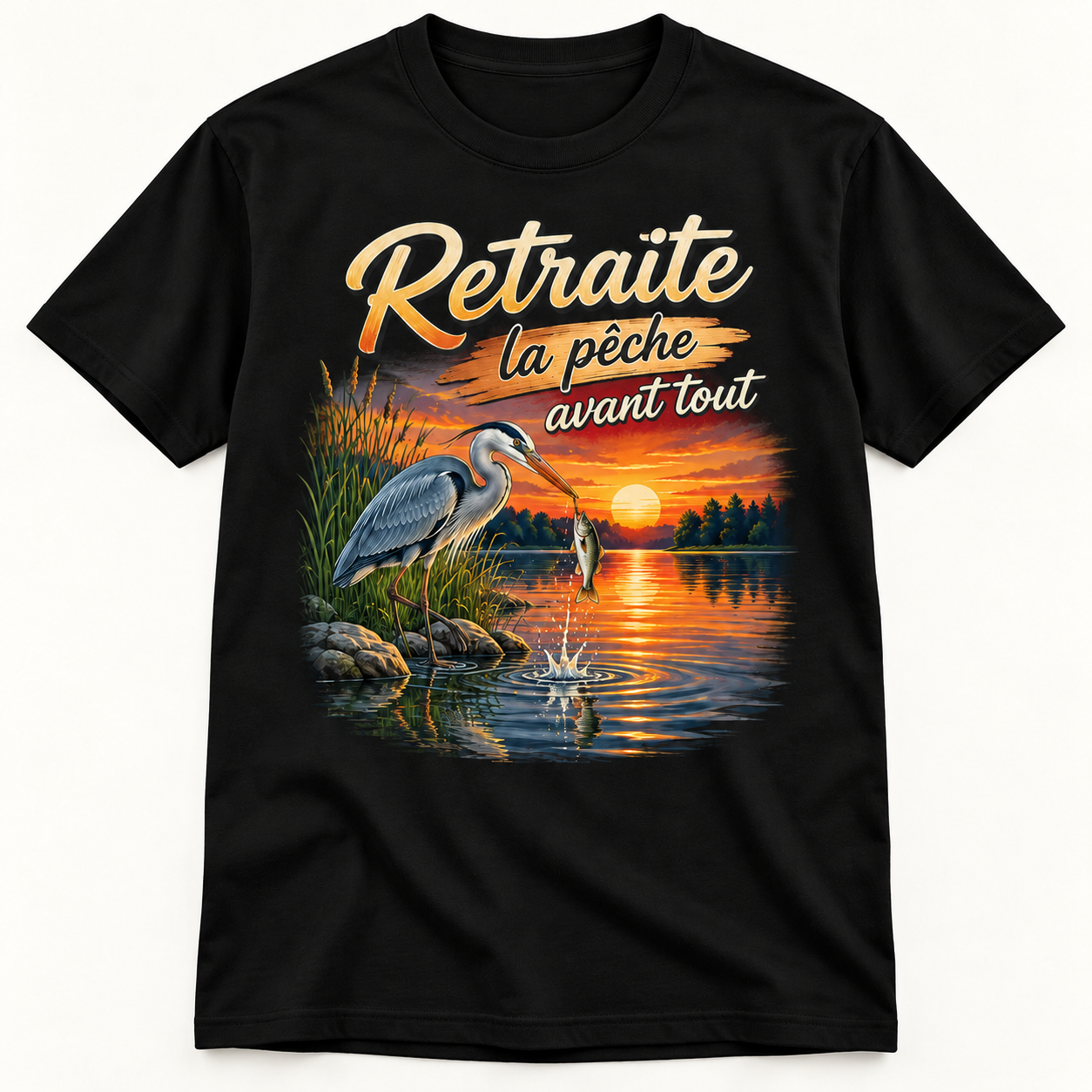 T-shirt Retraite la pêche avant tout – Image 3
