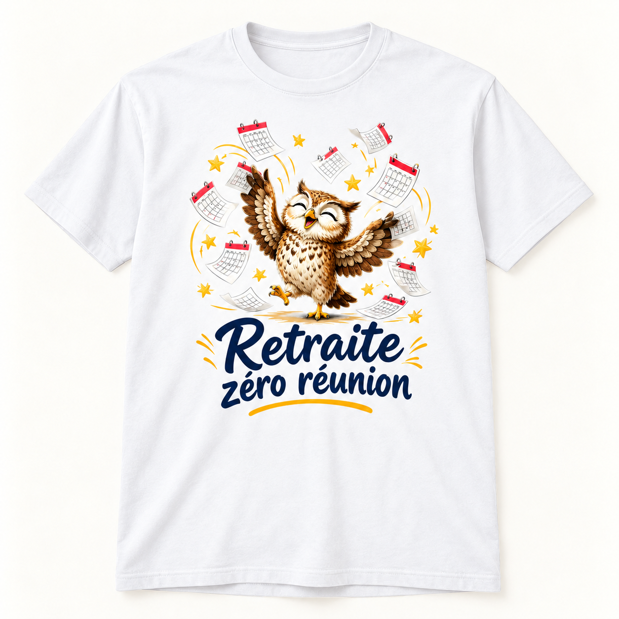 T-shirt Retraite zéro réunion – Image 2