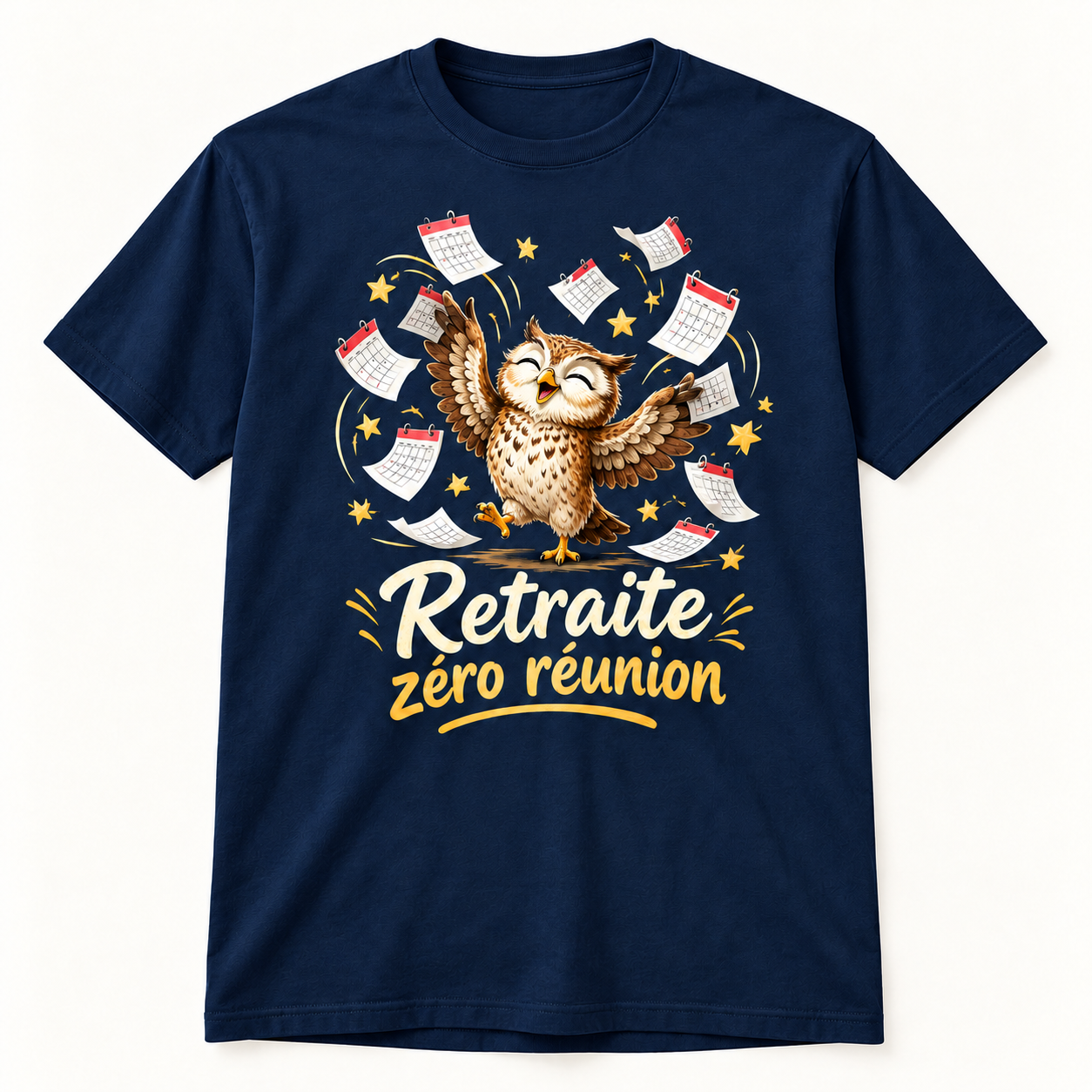 T-shirt Retraite zéro réunion – Image 5