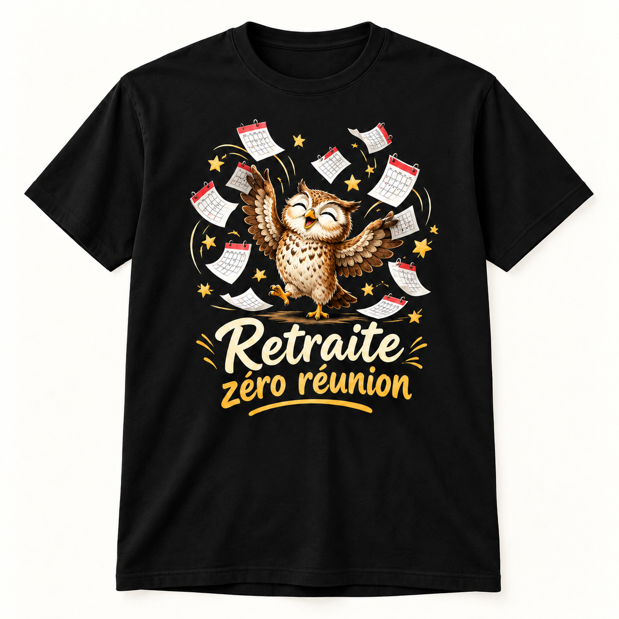 T-shirt Retraite zéro réunion – Image 3