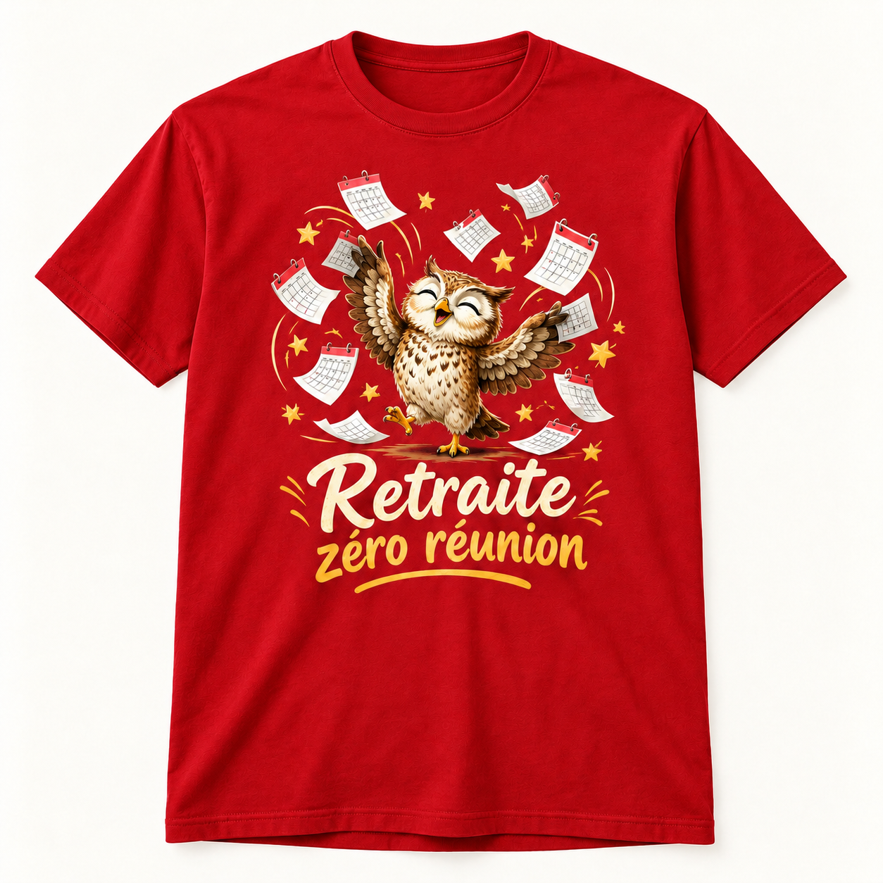 T-shirt Retraite zéro réunion – Image 4