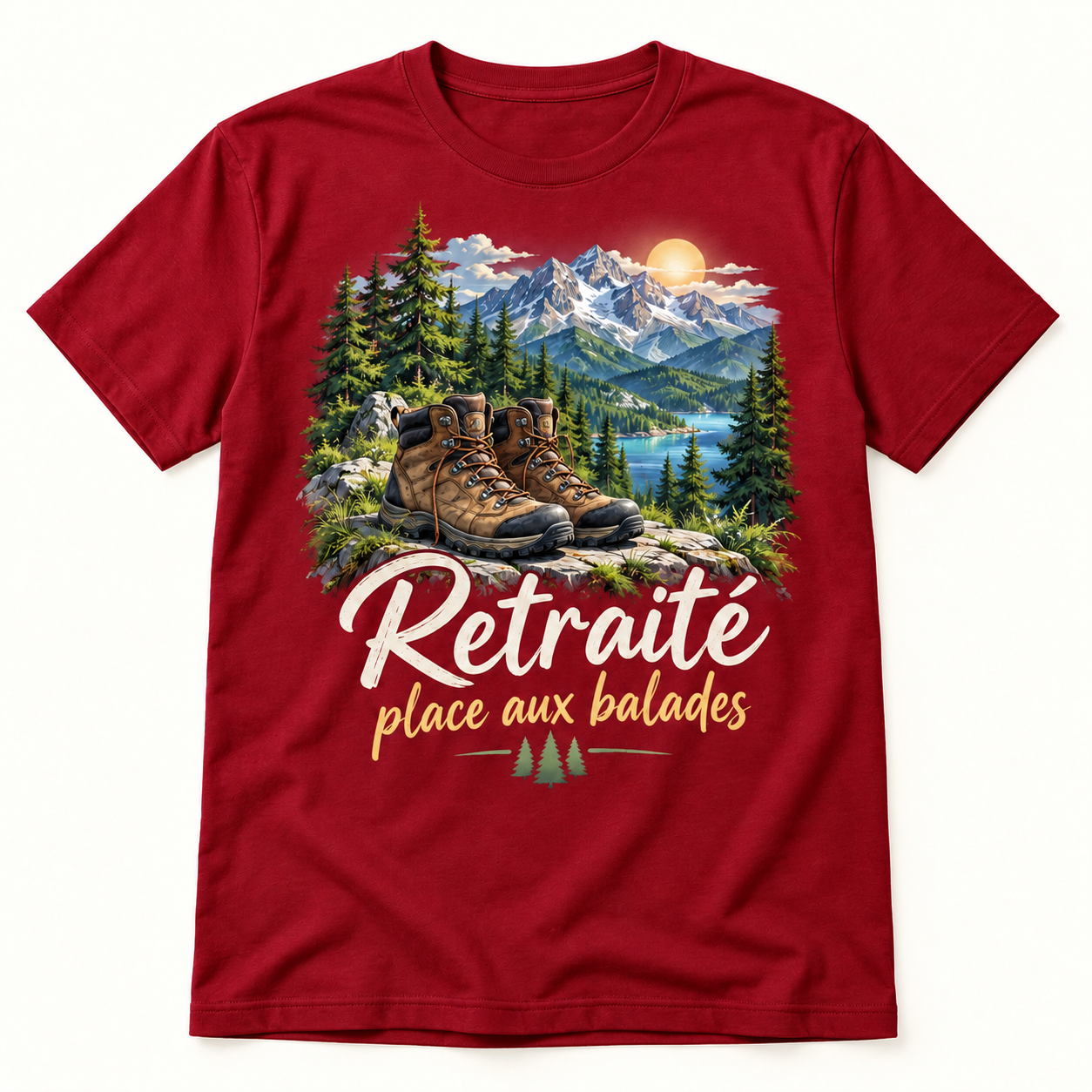 T-shirt Retraité place aux balades – Image 4