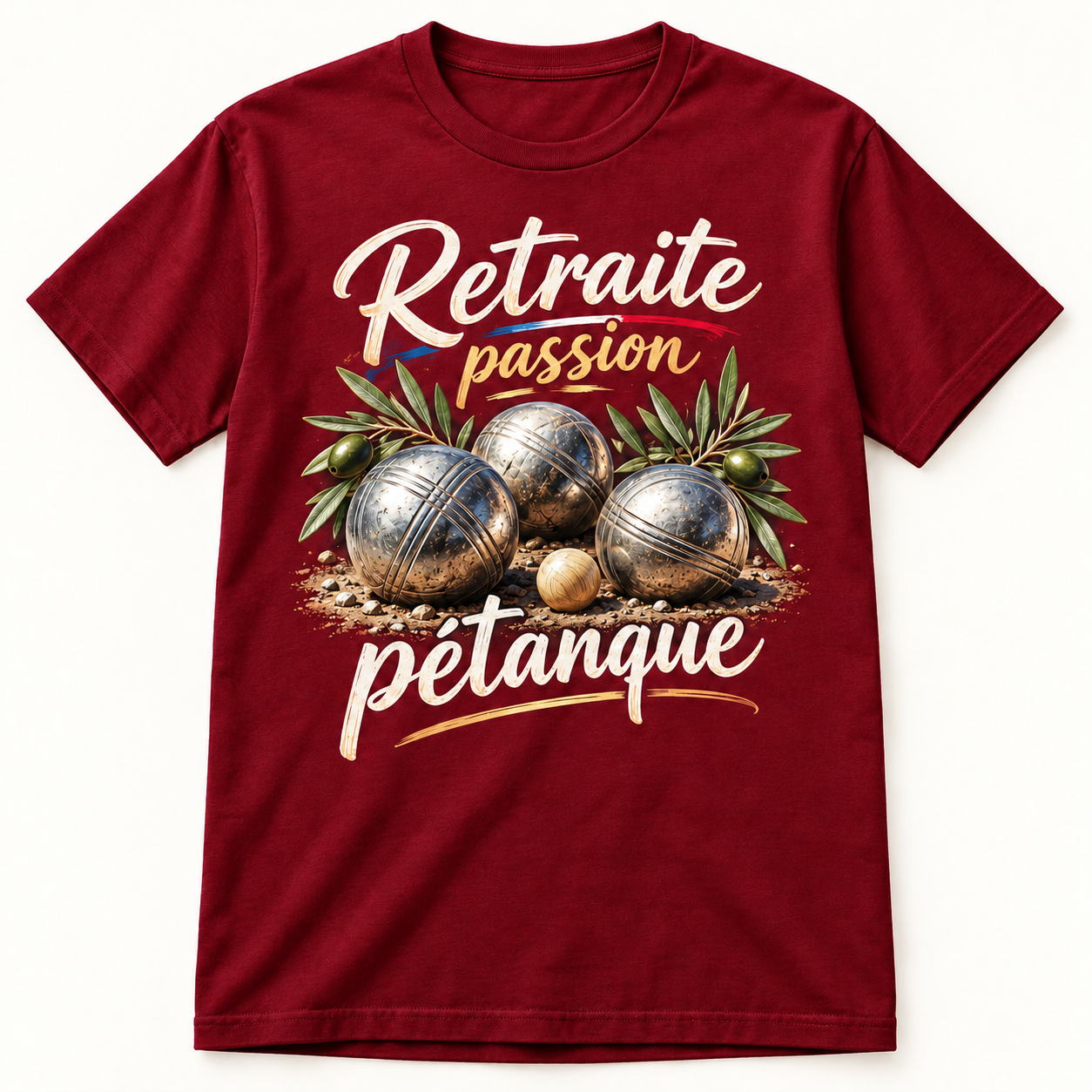 T-shirt Retraite passion pétanque – Image 3