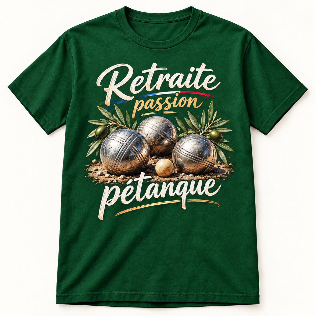 T-shirt Retraite passion pétanque – Image 4