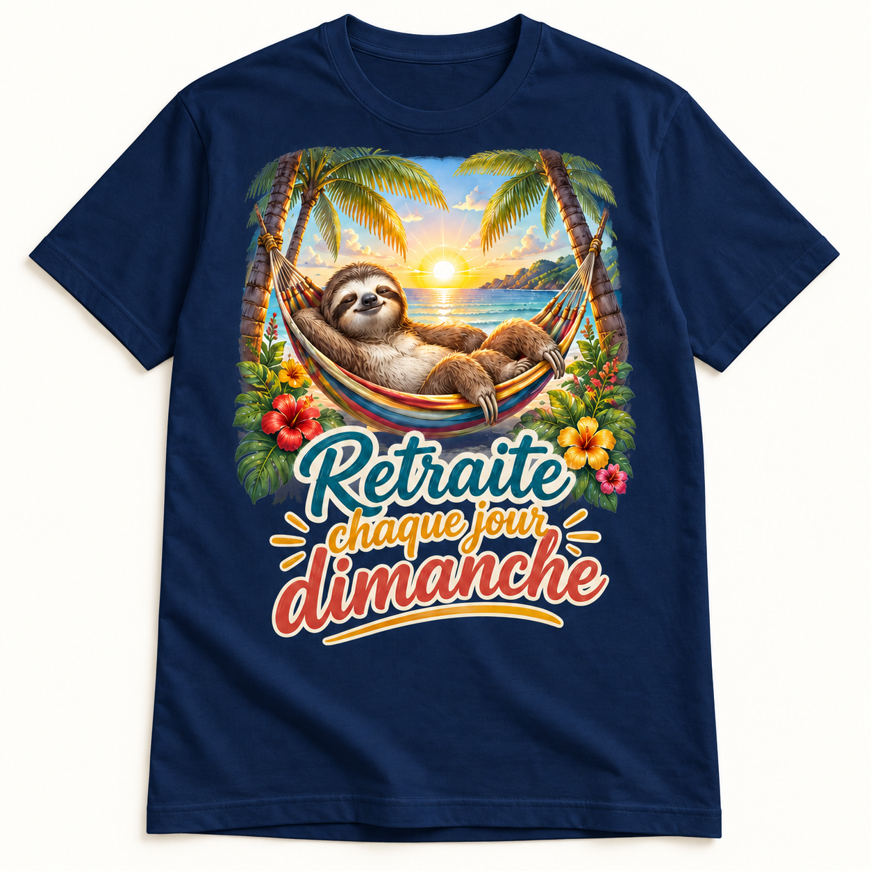 T-shirt Retraite chaque jour dimanche – Image 5