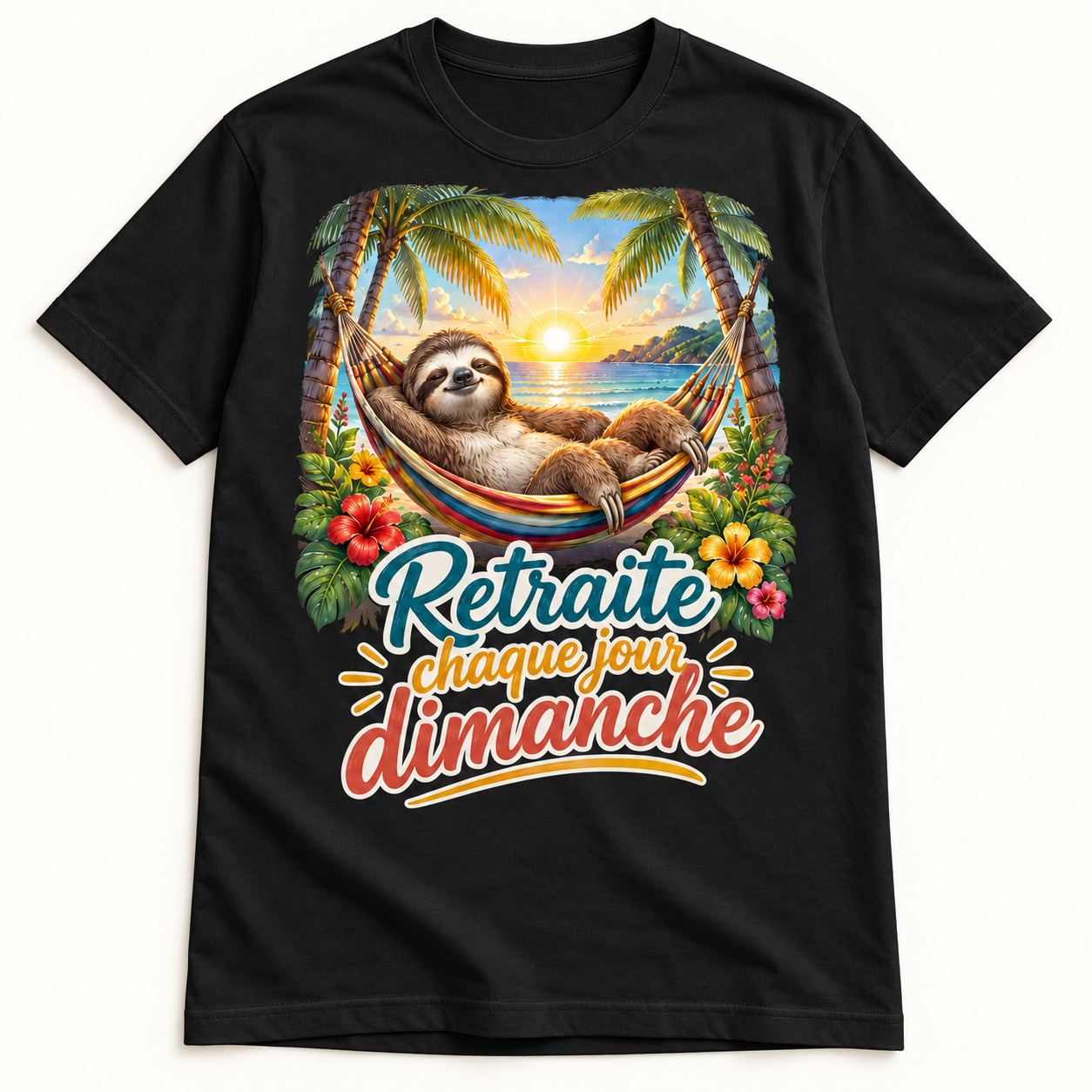 T-shirt Retraite chaque jour dimanche – Image 2