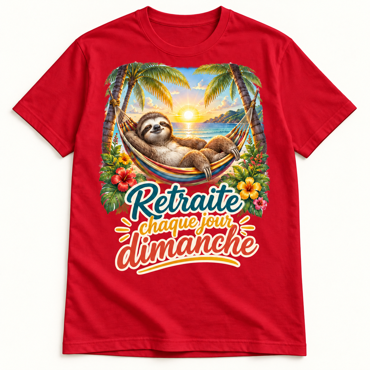 T-shirt Retraite chaque jour dimanche – Image 3