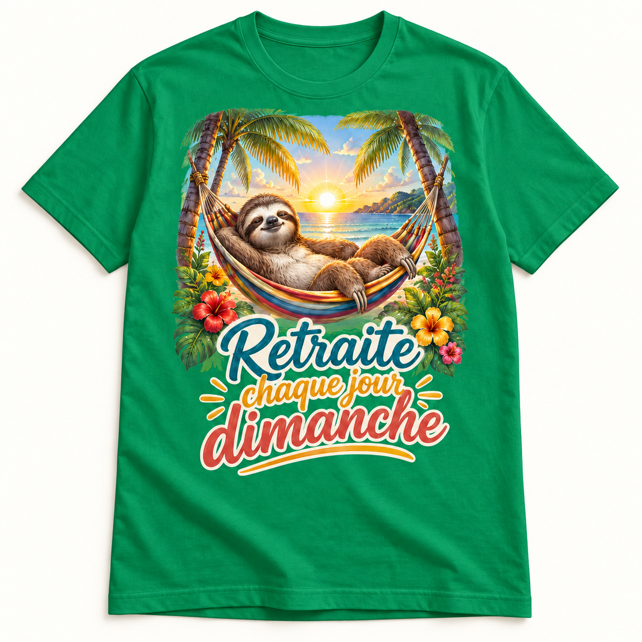 T-shirt Retraite chaque jour dimanche – Image 4