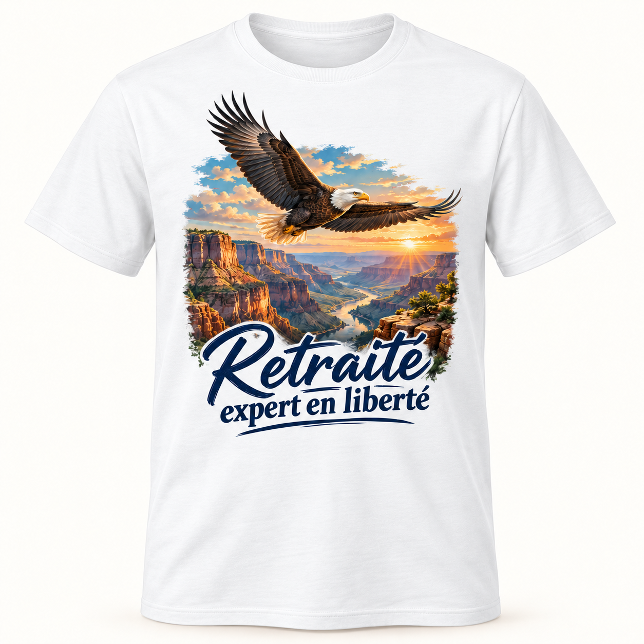 T-shirt Retraité expert en liberté – Image 2