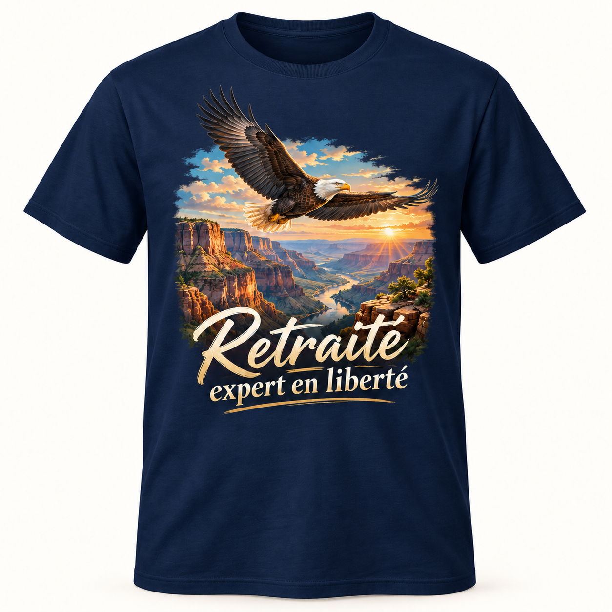 T-shirt Retraité expert en liberté – Image 5