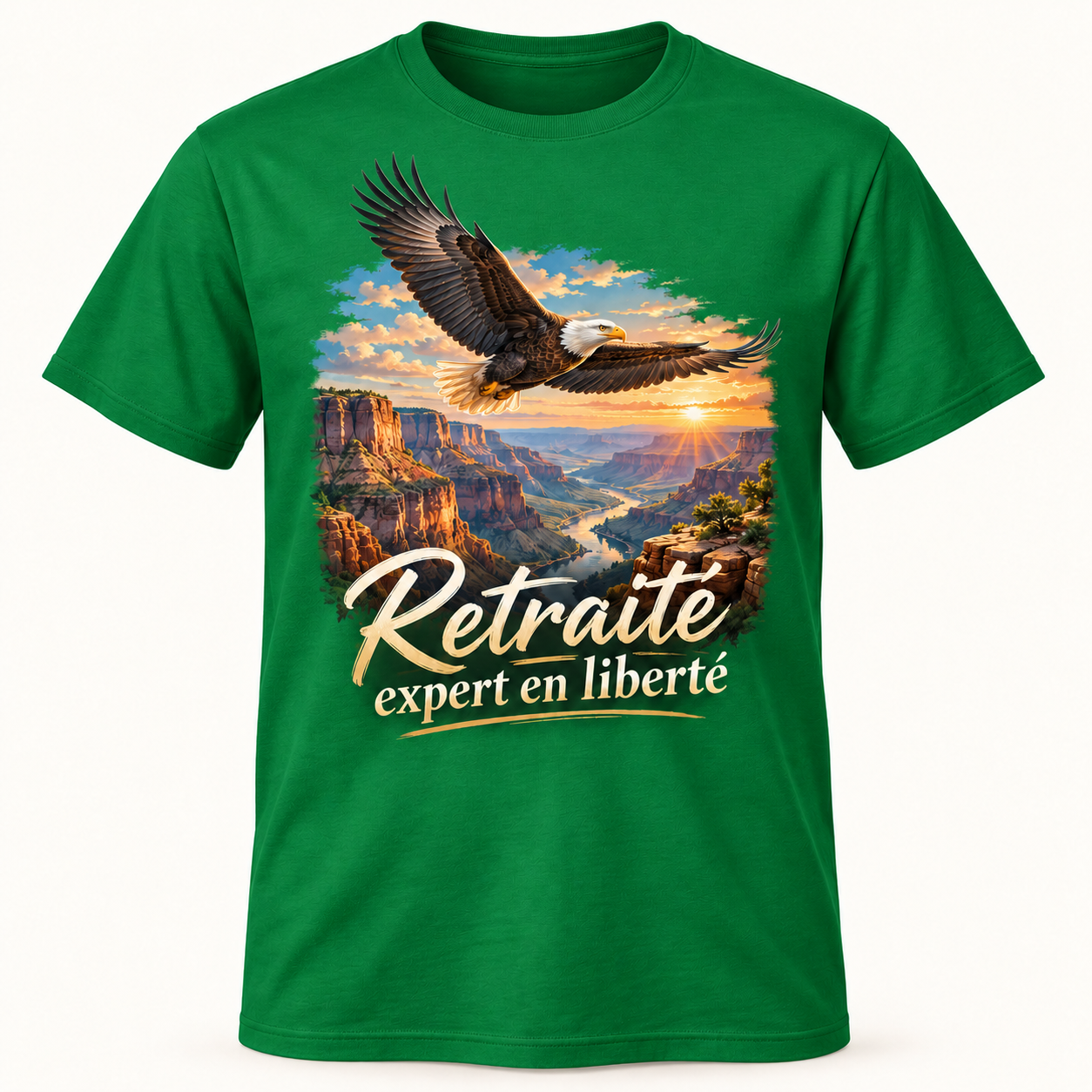 T-shirt Retraité expert en liberté – Image 4