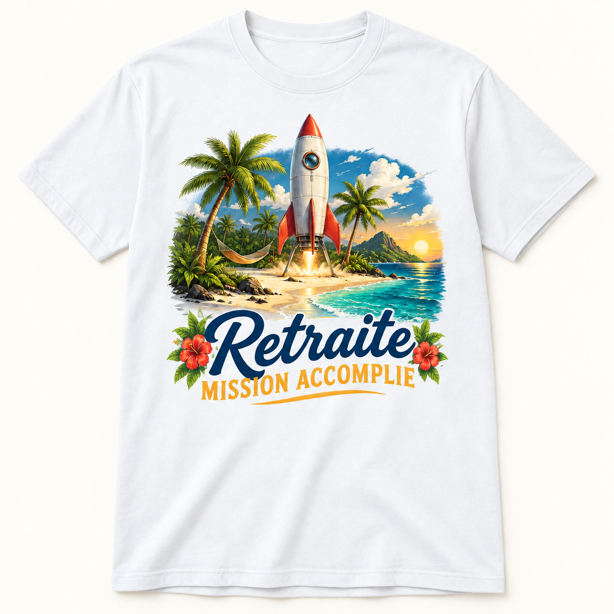 T-shirt Retraite mission accomplie – Image 2