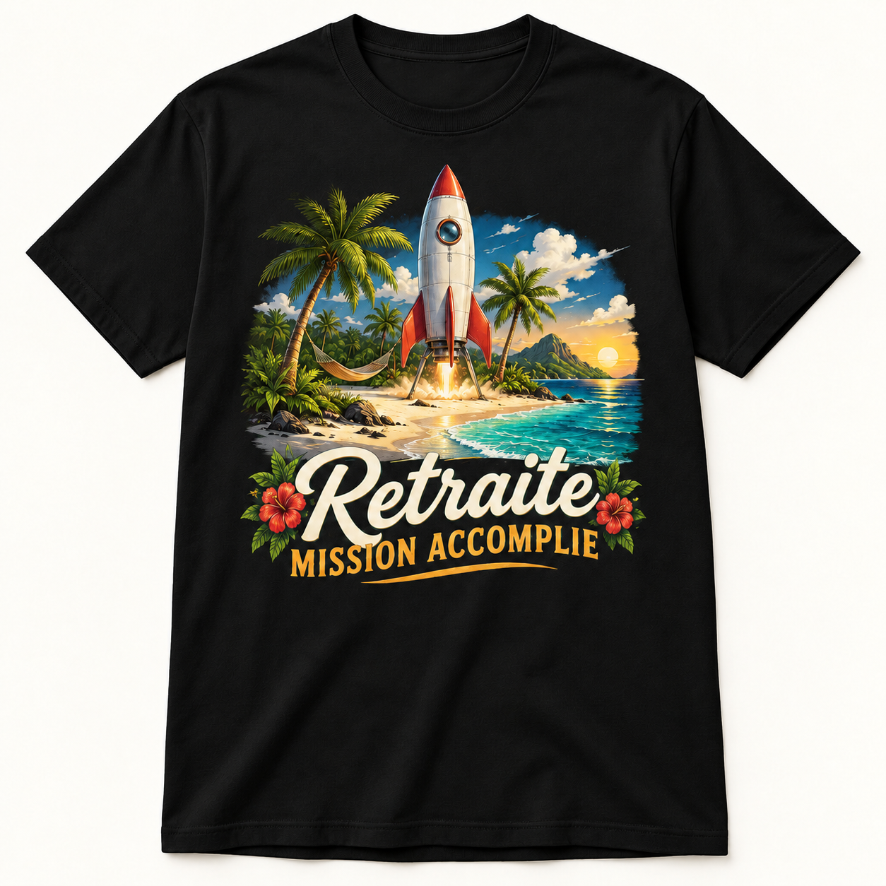 T-shirt Retraite mission accomplie – Image 3