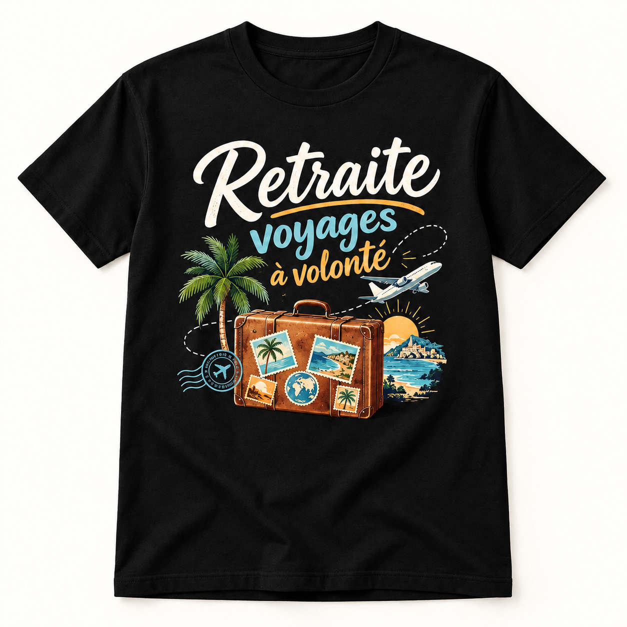 T-shirt Retraite voyages à volonté – Image 3