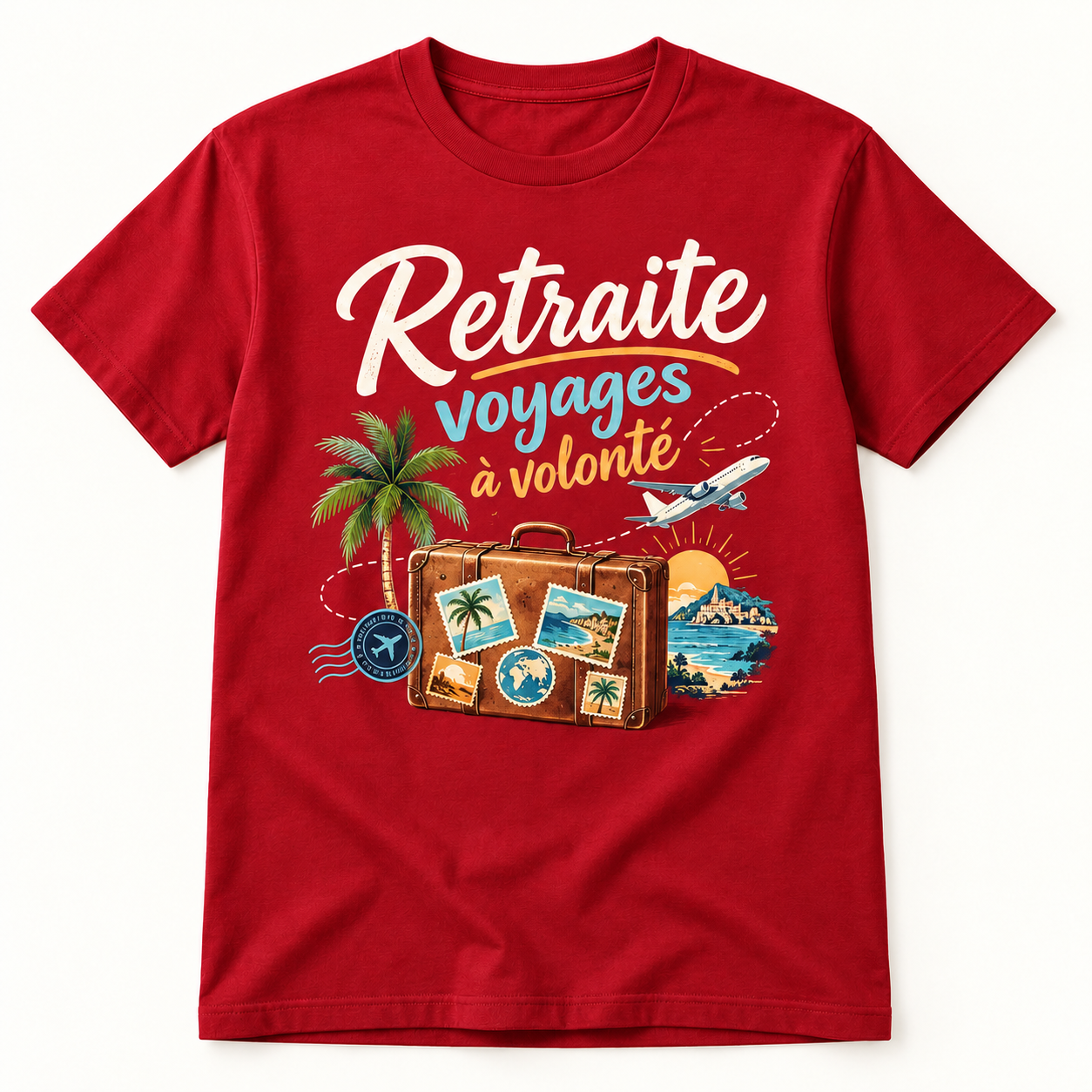 T-shirt Retraite voyages à volonté – Image 4