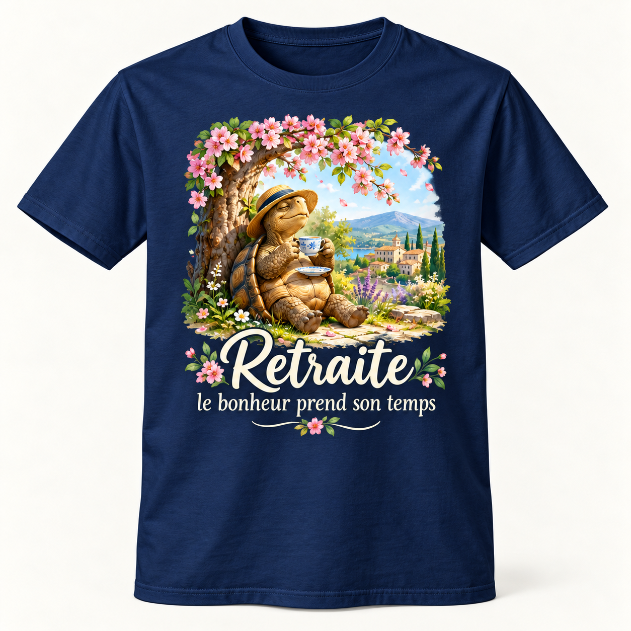 T-shirt Retraite le bonheur prend son temps – Image 5