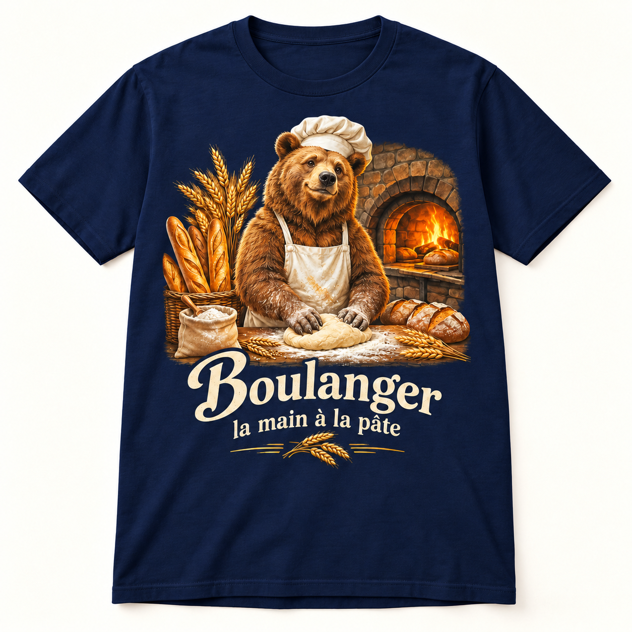 T-shirt Boulanger la main à la pâte – Image 5