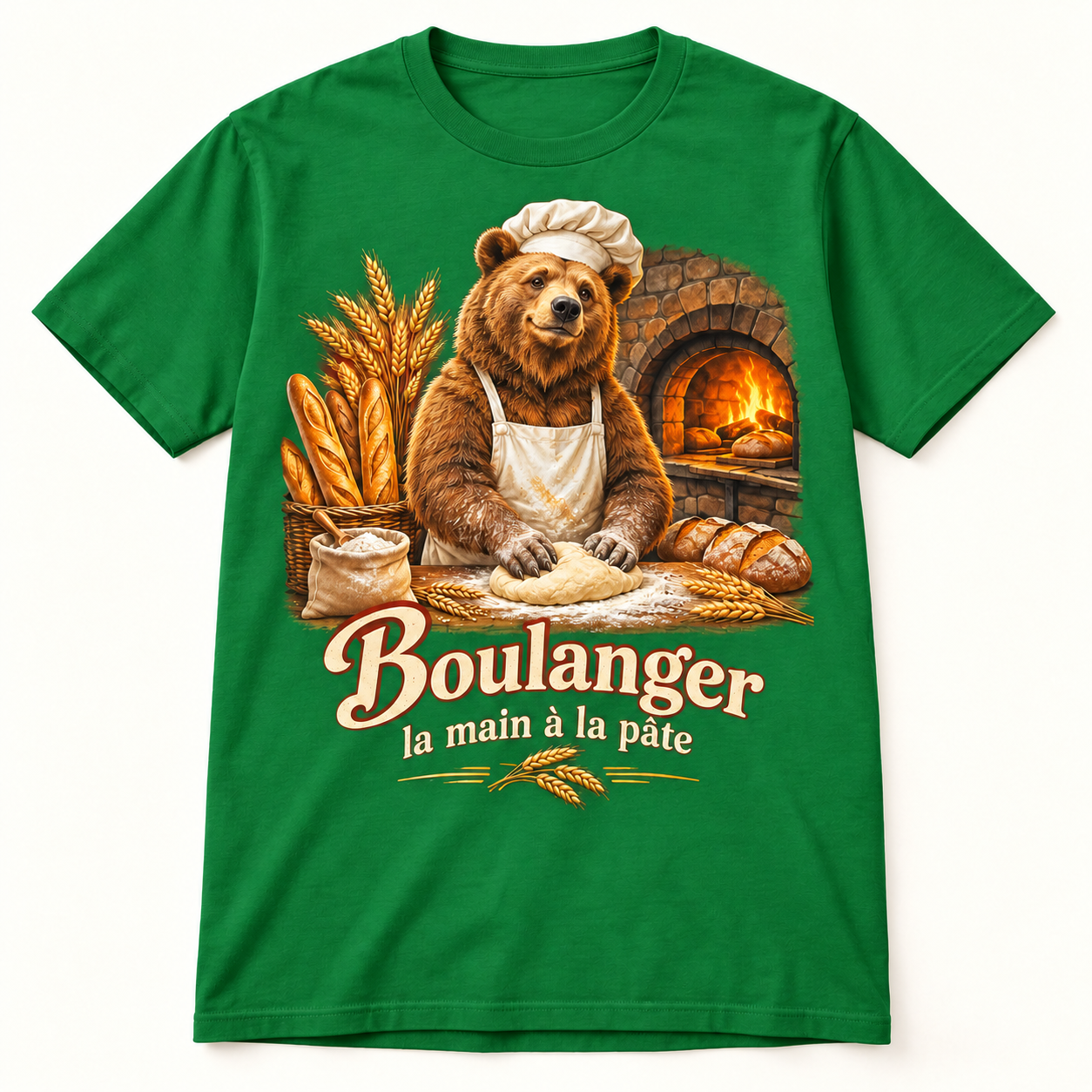 T-shirt Boulanger la main à la pâte – Image 4