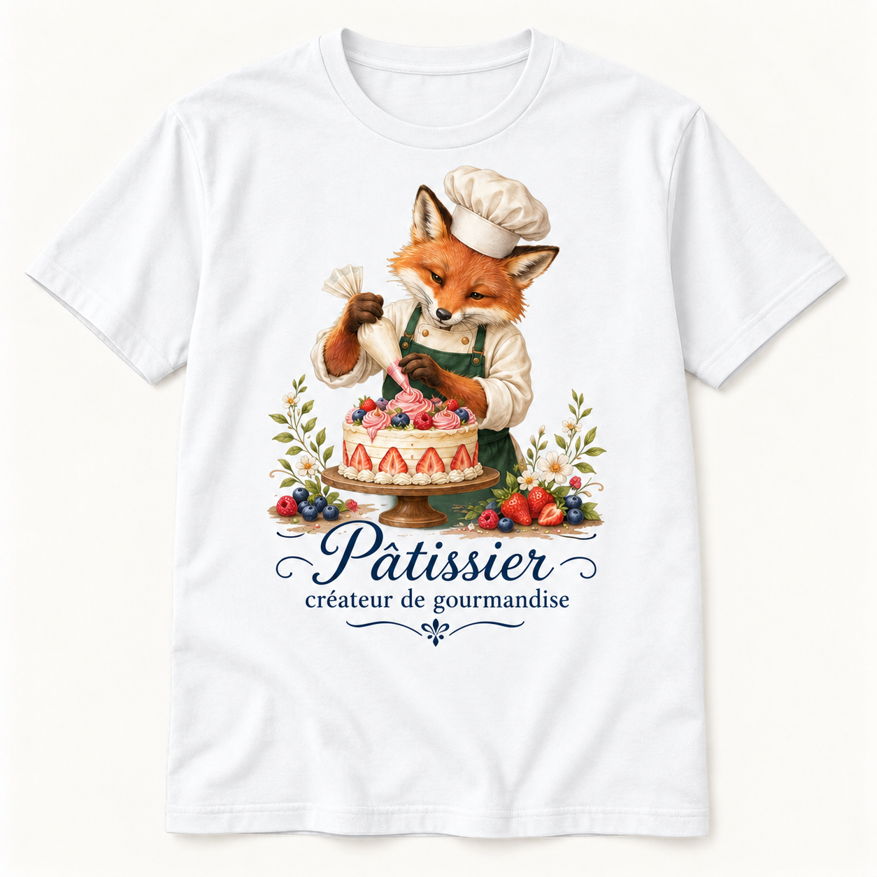 T-shirt Pâtissier créateur de gourmandise – Image 2