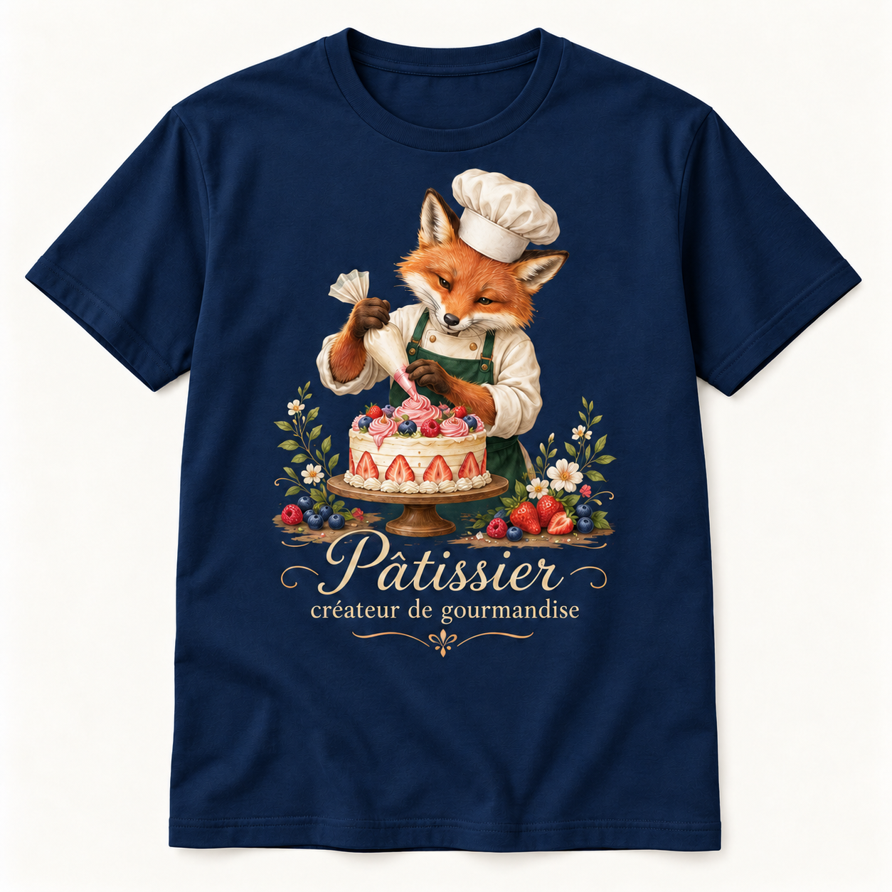T-shirt Pâtissier créateur de gourmandise – Image 5