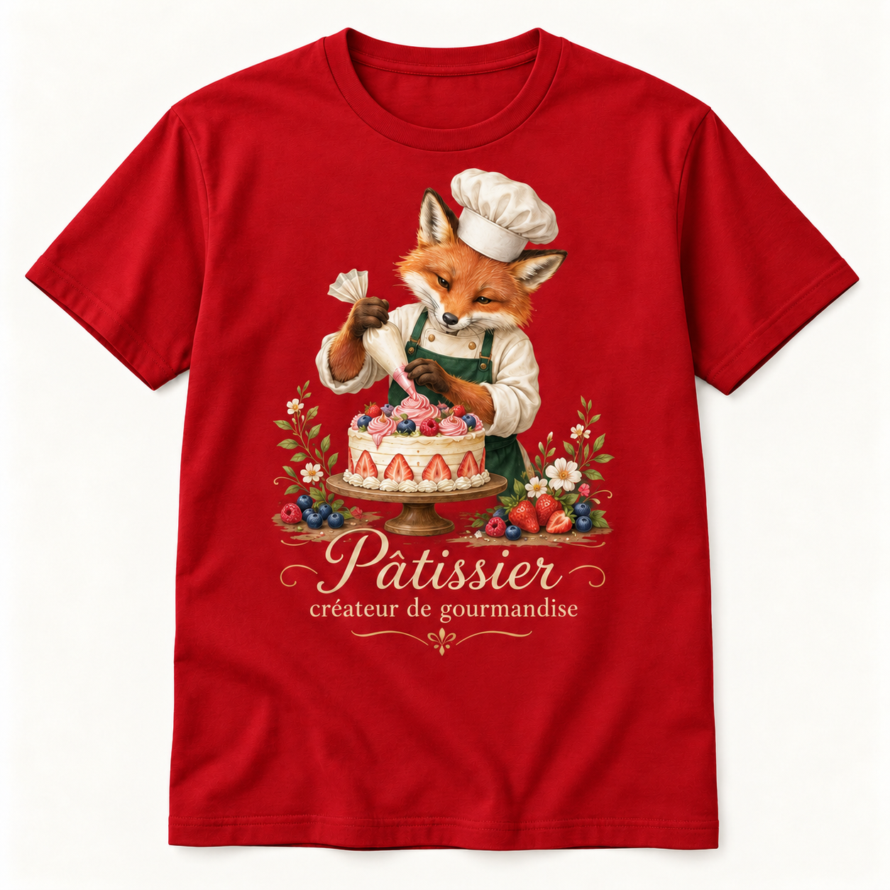 T-shirt Pâtissier créateur de gourmandise – Image 4