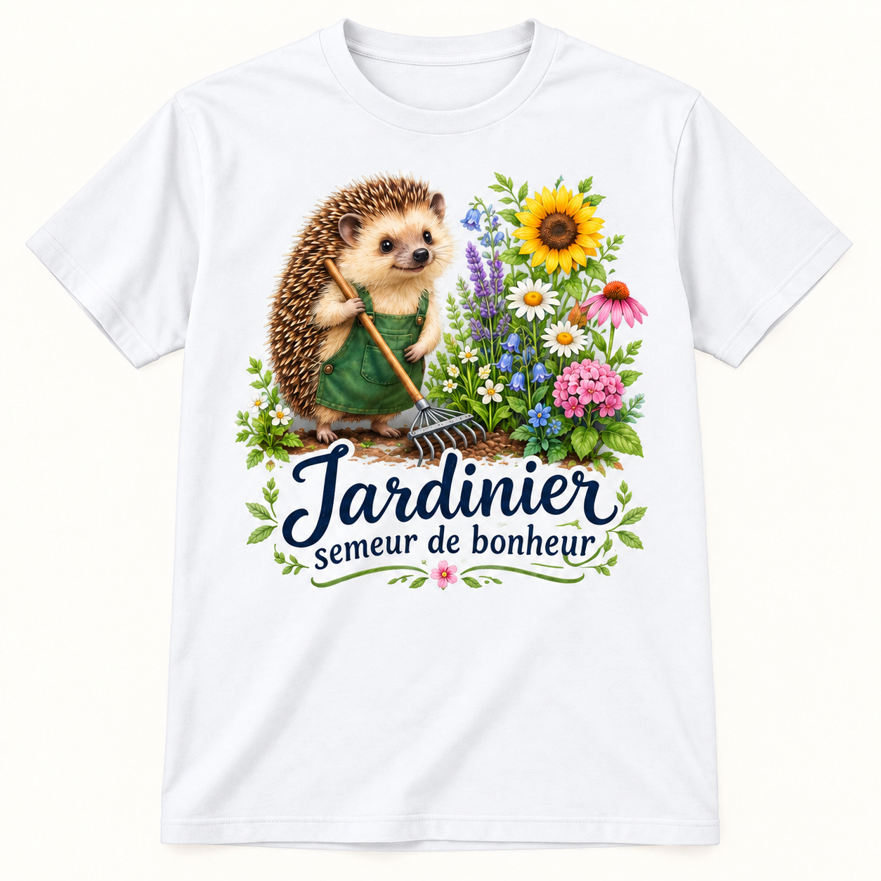 T-shirt Jardinier semeur de bonheur – Image 2