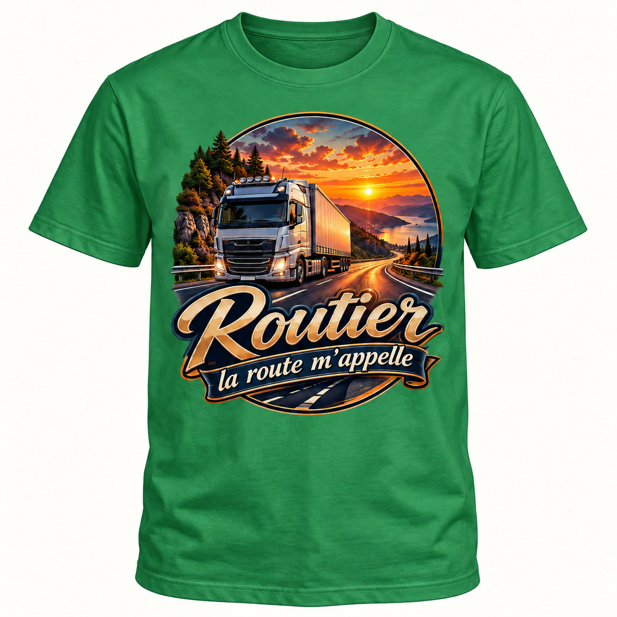 T-shirt Routier la route m’appelle – Image 4