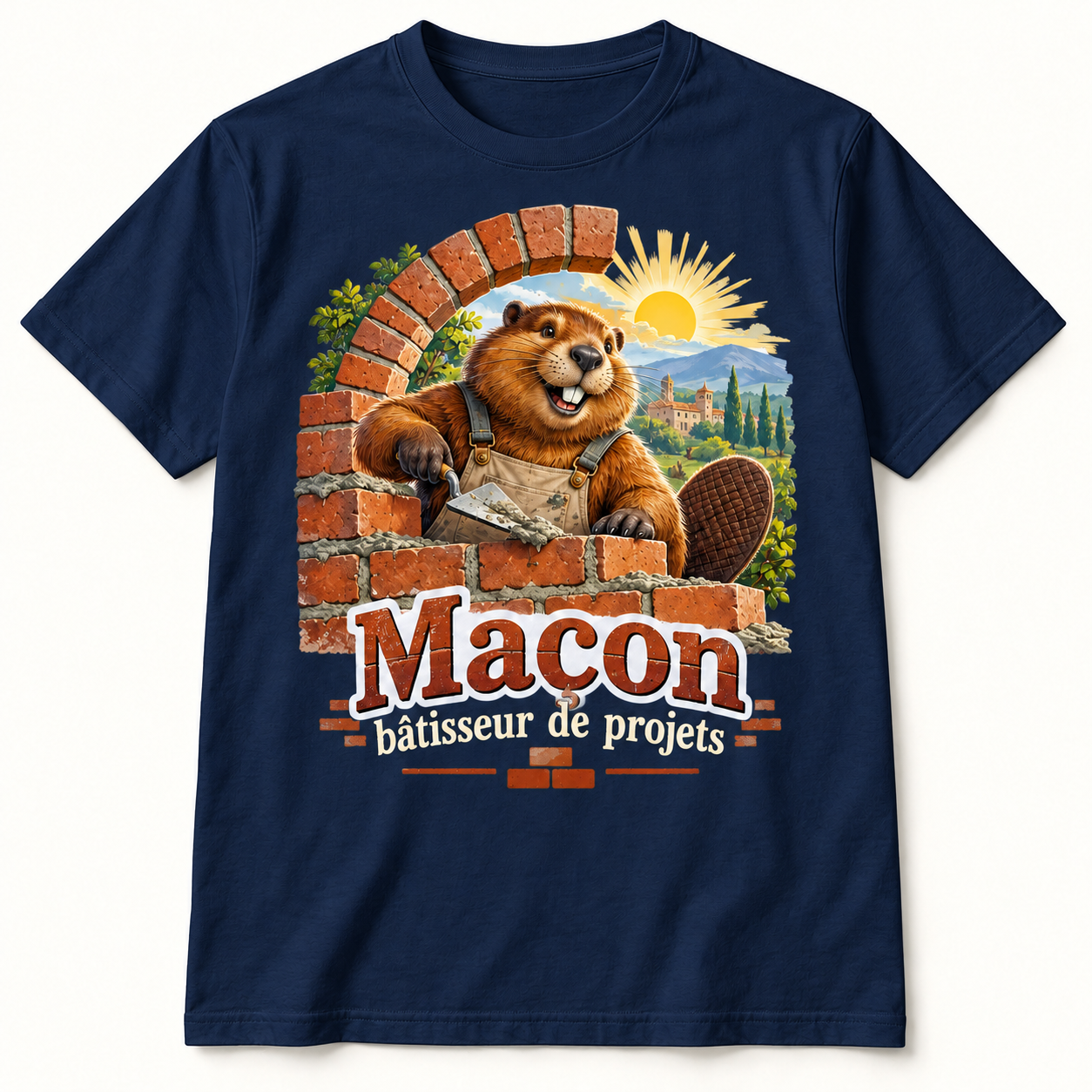 T-shirt Maçon bâtisseur de projets – Image 5