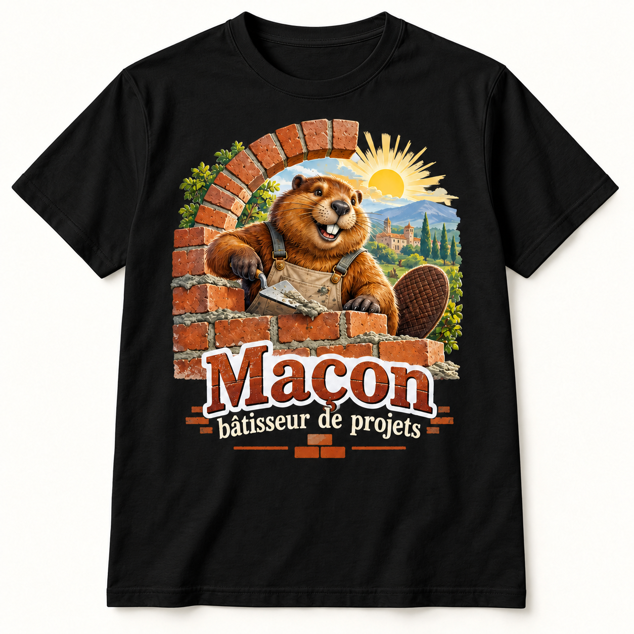 T-shirt Maçon bâtisseur de projets – Image 2