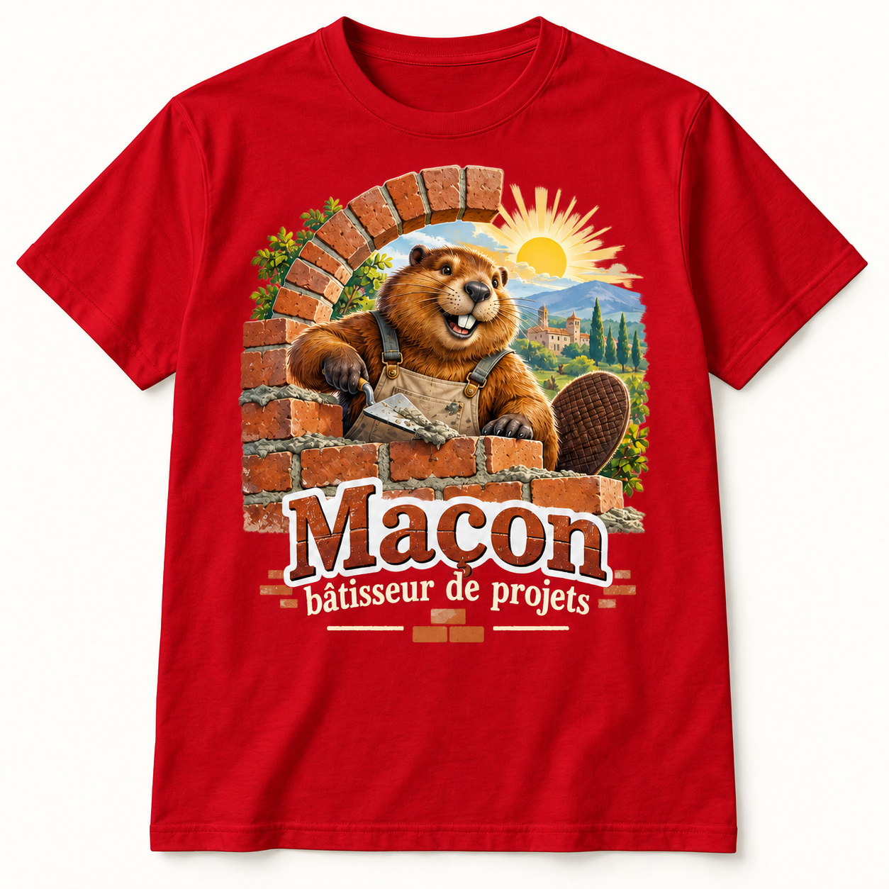 T-shirt Maçon bâtisseur de projets – Image 3