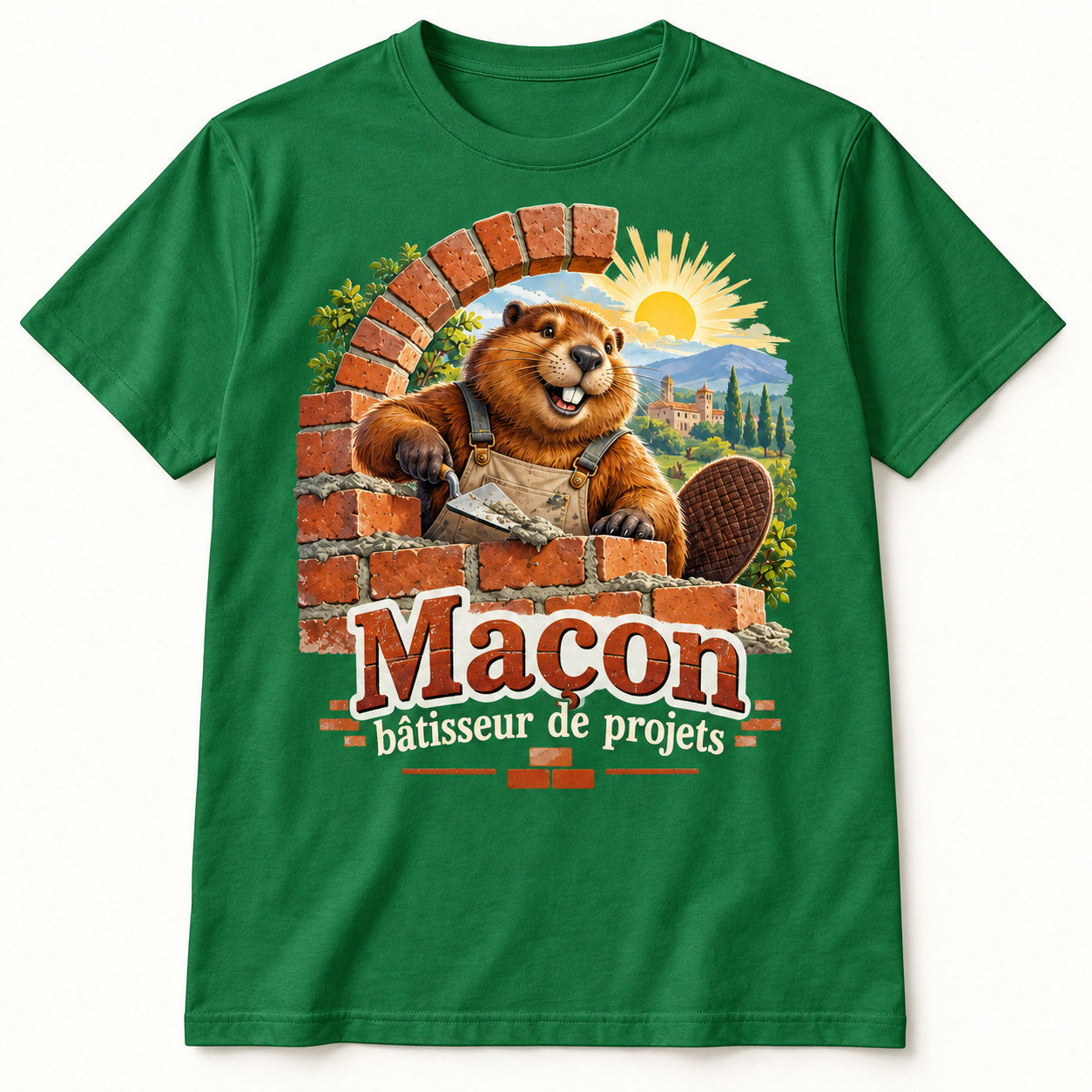 T-shirt Maçon bâtisseur de projets – Image 4