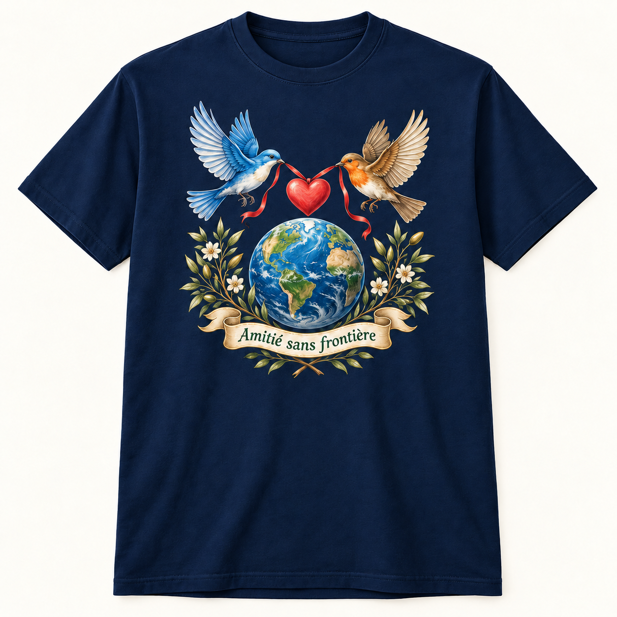 T-shirt Amitié sans frontière – Image 5