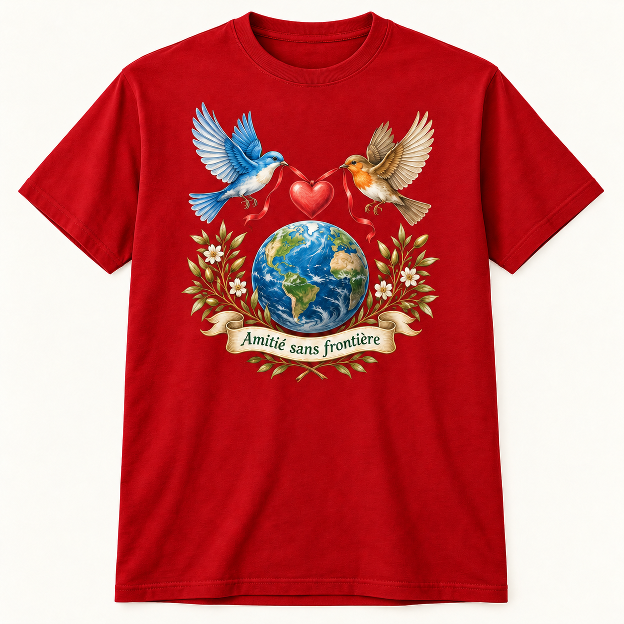 T-shirt Amitié sans frontière – Image 4