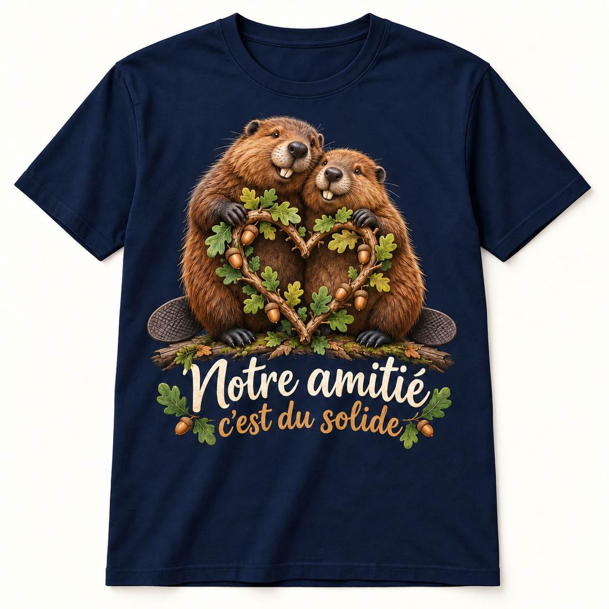T-shirt Notre amitié c’est du solide – Image 5