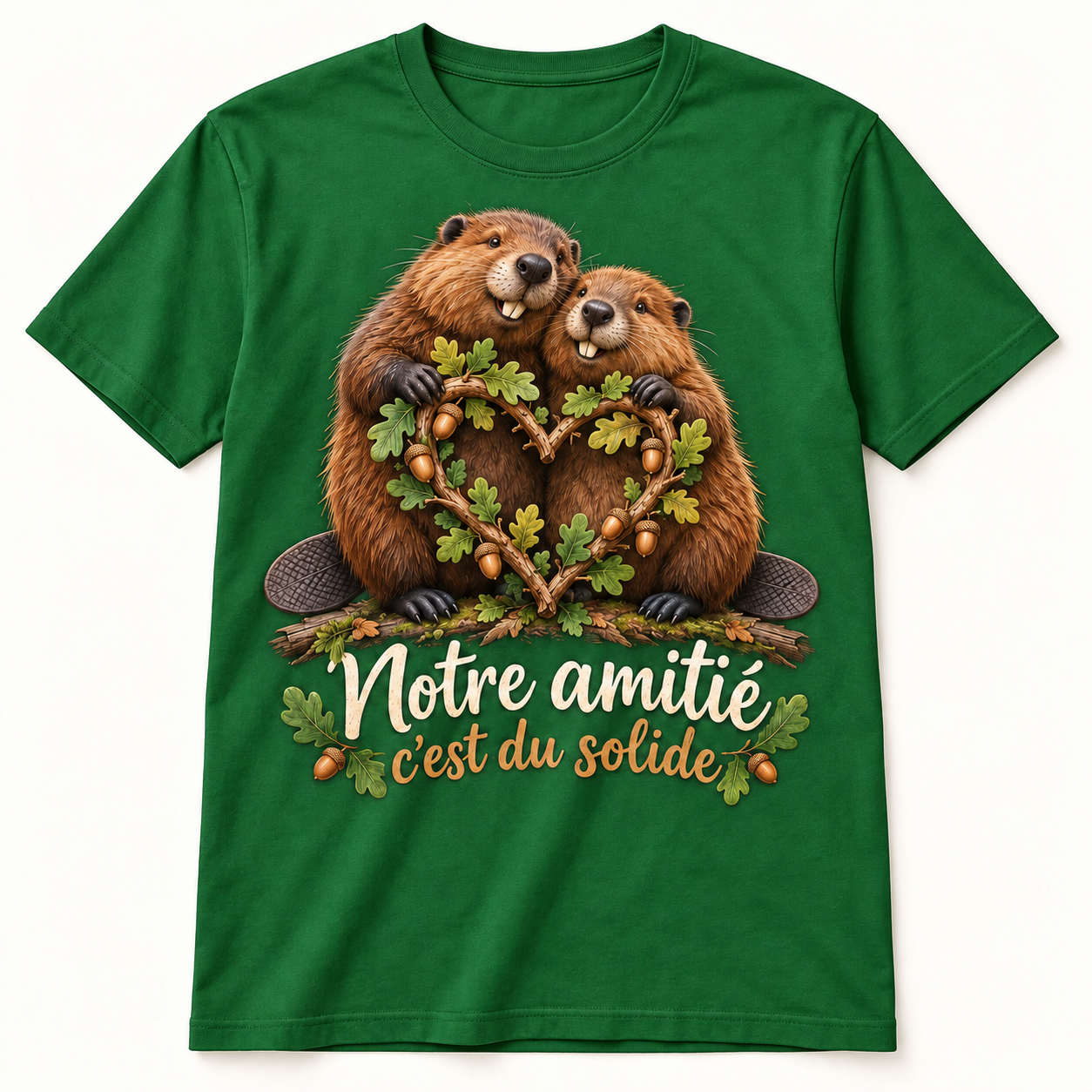 T-shirt Notre amitié c’est du solide – Image 4