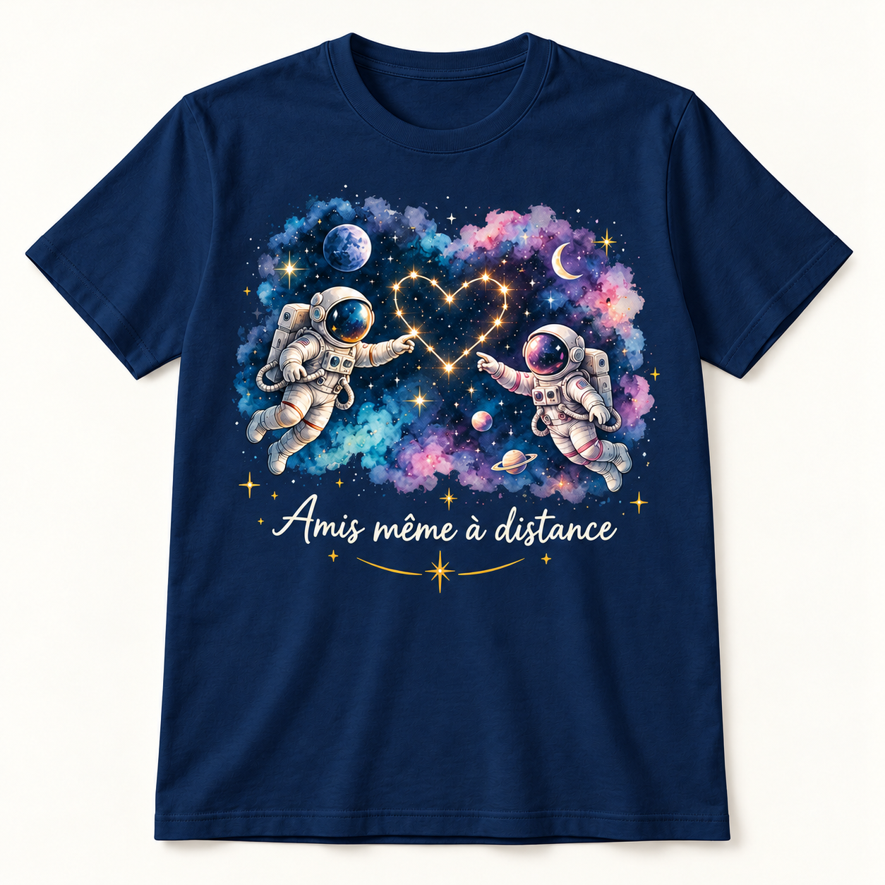 T-shirt Amis même à distance – Image 5
