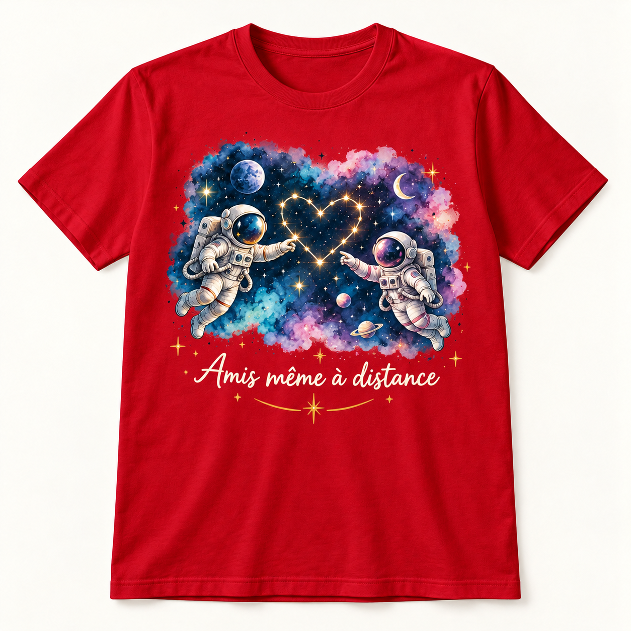 T-shirt Amis même à distance – Image 3