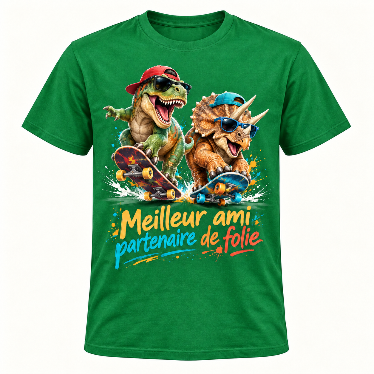 T-shirt Meilleur ami partenaire de folie – Image 4